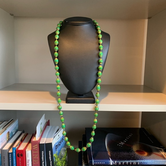 Green Handmade Necklace - Picture 1 of 5